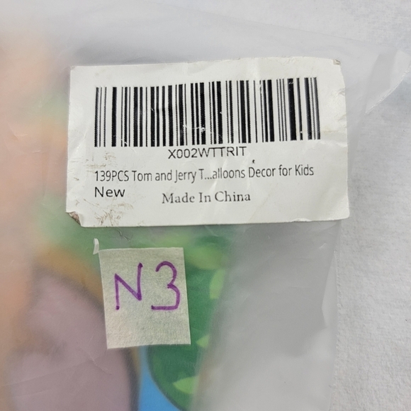 NWT Tom and Jerry birthday party decorations - Picture 6 of 6